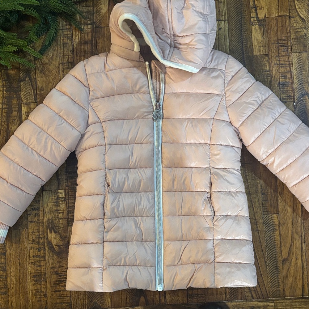 Michael Kors Blush Puffer Jacket for Kids